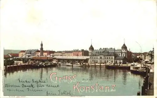 Gruss aus Konstanz - Litho -556294