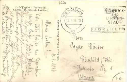 Pforzheim Cafe Wagner -556356