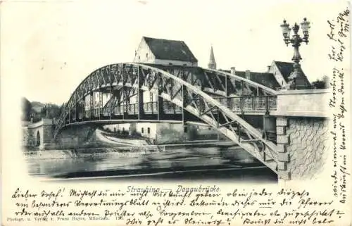 Straubing Donaubrücke -556396