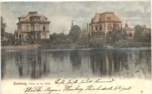 Hamburg, Dillen an der alster -556398