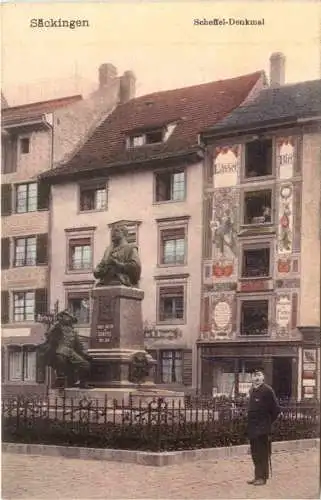 Säckingen Scheffel-Denkmal -556436