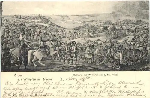 Gruss aus Wimpfen am Neckar Schlacht bei Wimpfen am 6. Mai 1622 -556422