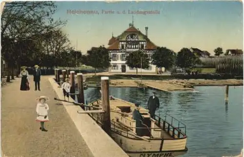 Reichenau, Partie . Landungsstelle -556448