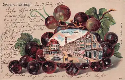 Gruss aus Göttingen - Litho -792524
