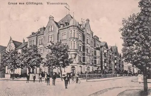 Gruss aus Göttingen. Wiesenstrasse, -792528