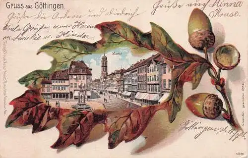 Gruss aus Göttingen - Litho -792522