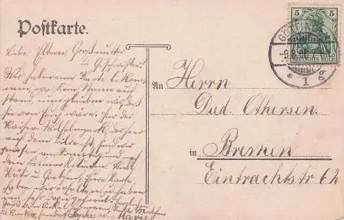 Gruss aus Göttingen. Kaiser Wilhelmpark, -792548