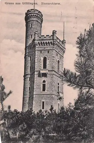 Gruss aus Göttingen. Bismarckturm -792552