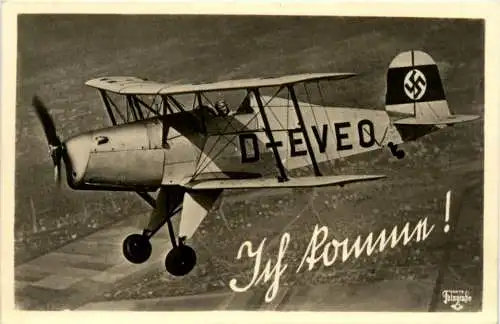 Flugzeug - Bücker - 3. Reich -482672
