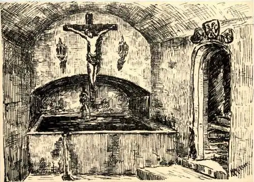 Meersburg, Schloss, Christusbrunnen -522810