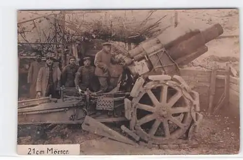 ww1 schwerem Mörser Kanone -792886