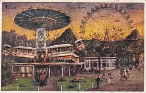 Wien Aeroplan Riesenrad -792864