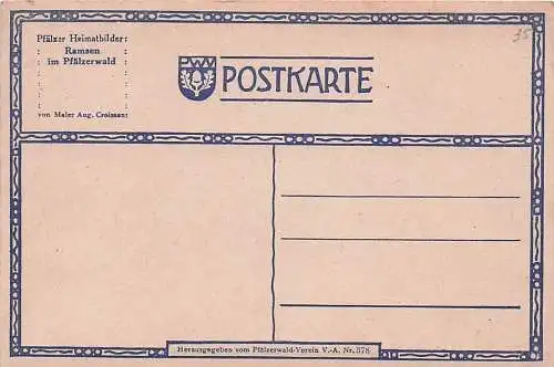 Ramsen_Pfalz Ortsmotiv Kuenstlerkarte Ramsen Pfalz -792852