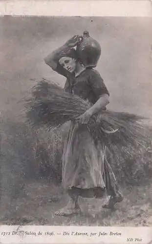 Eugene Labitte Heuernte Rechende Frauen auf dem Lande -792826