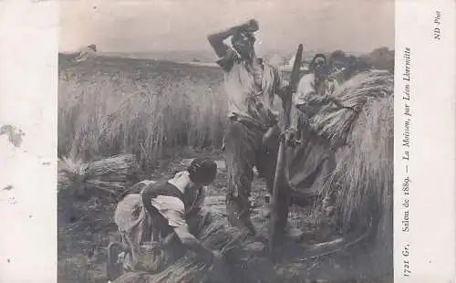 Eugene Labitte Heuernte Rechende Frauen auf dem Lande -792838