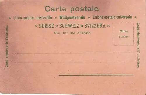 Lithographie Schweizertrachten -792808