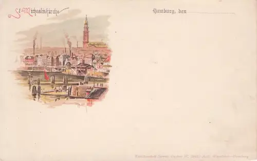 Hamburg Sankt Michaeliskirche Kat. Hamburg -792784