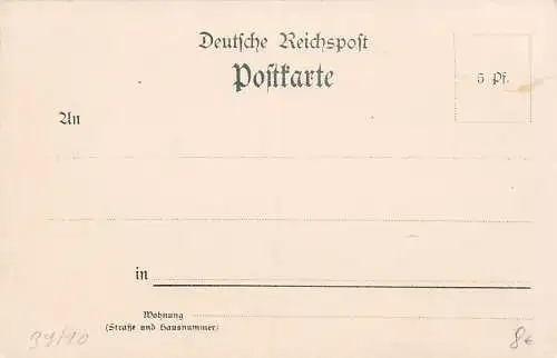 Lithographie Hamburg-Neustadt, Alter Jungfernstieg -792752