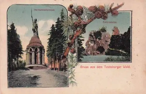 AK Teutoburger Wald, Hermanns-Denkmal und Externsteine -792756