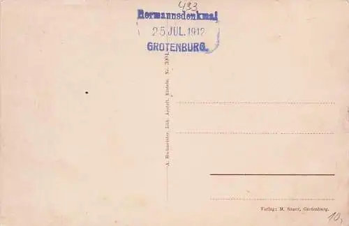 AK Teutoburger Wald, Hermanns-Denkmal und Externsteine -792756