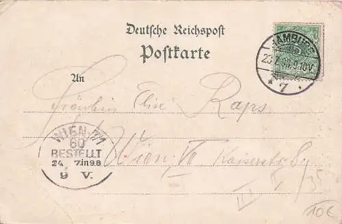 Hamburg - Alter Jungfernstieg - Reesendammbrücke -792750