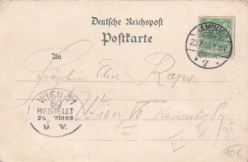 Hamburg - Alter Jungfernstieg - Reesendammbrücke -792750