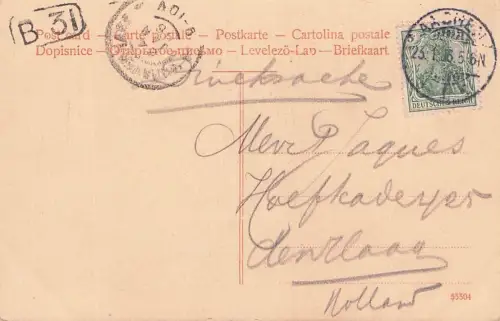 AACHEN Am Fischmarkt Nach einem Gemälde v. Hermann Killian -792722