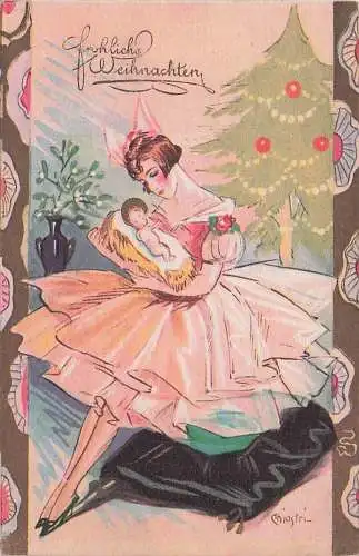 Glückliche weihnachten Künstler Chiostri serie nr294 -792566