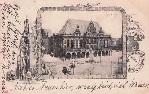 Bremen, Rathaus -792596