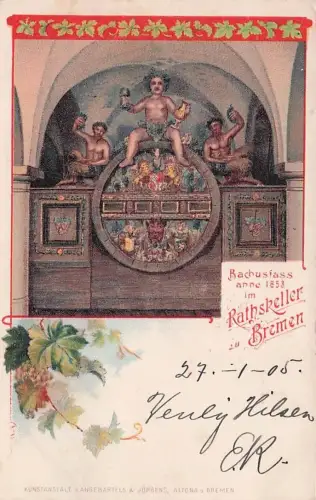 Bremen - Bachusfass im Rathskeller -792618