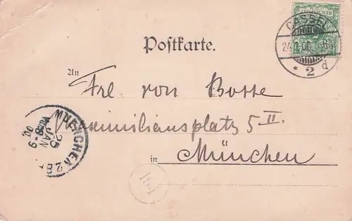 Theo Stroefer's Kunstverlag, Nürnberg,"Postkarte, Serie XXIV, "Radierei"Nr5 -792624