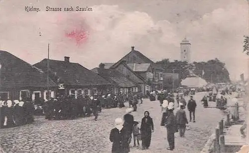 Kielmy. Strasse nach Szaulen -792642