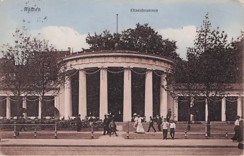 Aachen in Nordrhein Westfalen, Elisenbrunnen -792704