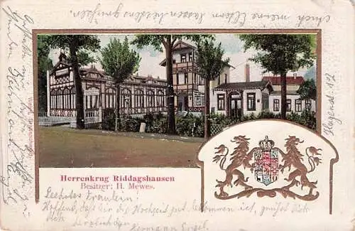 Herrenkrug Riddagshausen Besitzer: H. Mewes. -792924
