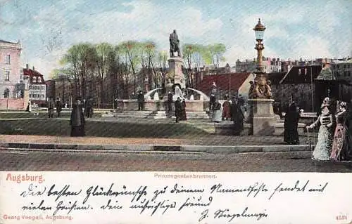 AK / Ansichtskarte Augsburg Orinzregentenbrunnen Kat. Augsburg -792944