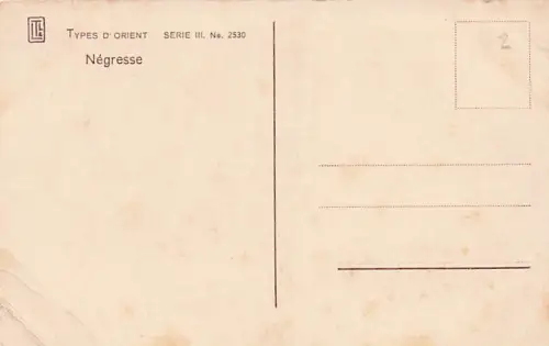 LEHNERT & LANDROCK #2530 Young Arab Woman * Vintage -793018