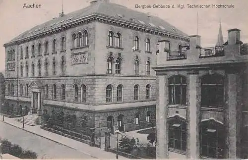 Aachen, Aachen, Bergbau-Geäude der Techn. Hochschule -792936