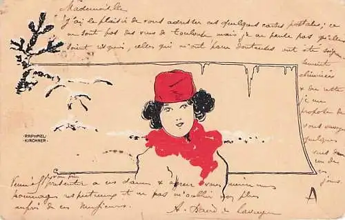 Künstler Ak Raphael Kirchner -793042