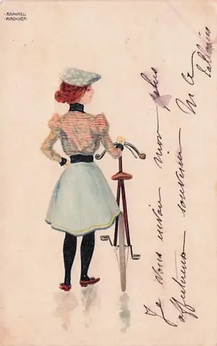 Künstler Ak Raphael Kirchner