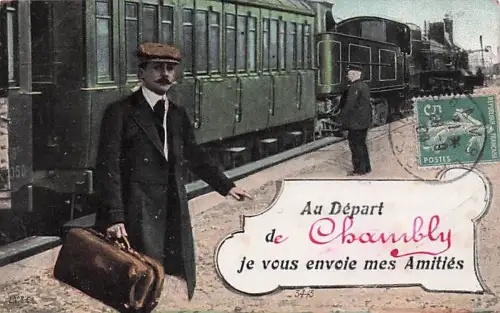 Cpa 76 Treil Bahnhof -793134