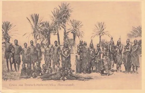 Namibia Otjikango Herero Deutsch Südwest Afrika Deutsche Kolonie 1904 -793456