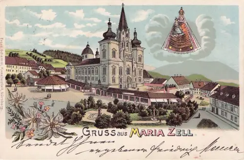 Gruss aus Maria Zell - Litho -793470