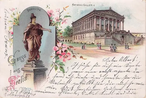 Lithographie Berlin, National-Gallerie, Berolina -793490