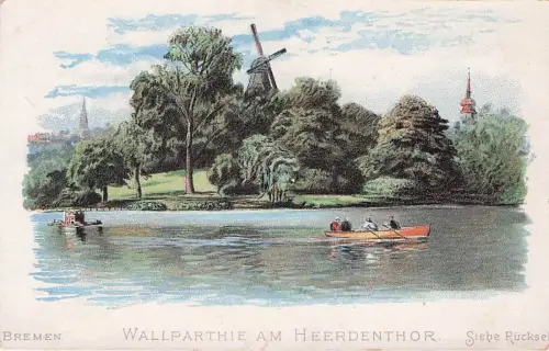 Bremen, Wallpartie am Heerdentor -793480