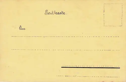 Zeichnung einer Fabrik oder Industrieanlage mit mehreren Gebäuden und einem hohen Schornstein, aus dem Rauch aufsteigt. -793464
