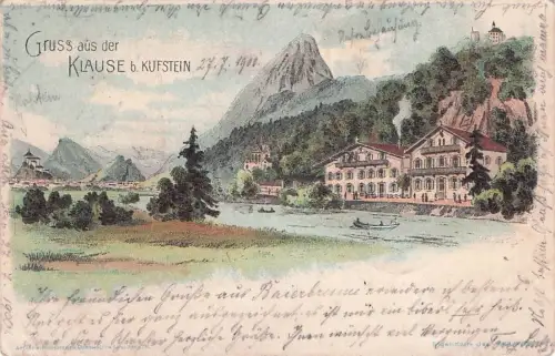AK / Ansichtskarte Kufstein_Tirol_AT Klause Teilansicht -793496
