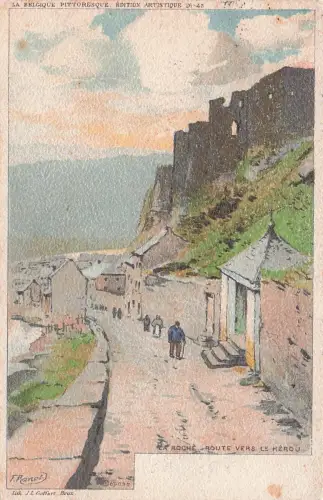Künstler Litho Ranot, F, La Roche en Ardenne Wallonien Luxemburg, -793572