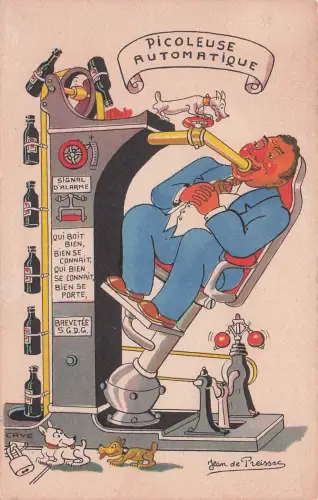 Preissac, Jean de, Picoleuse Automatique, Trinkmaschine -793574