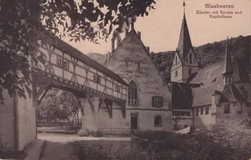 Blaubeuren Kloster mit Kirche und Kapitelhaus -793544