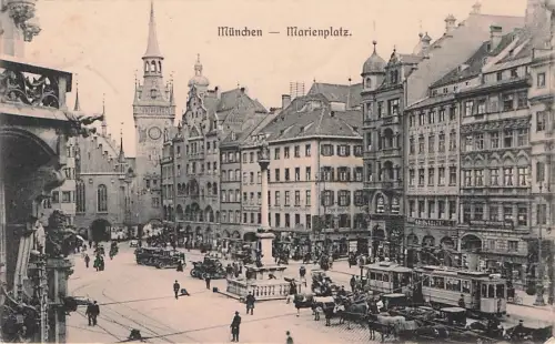 München Marienplatz. -793614